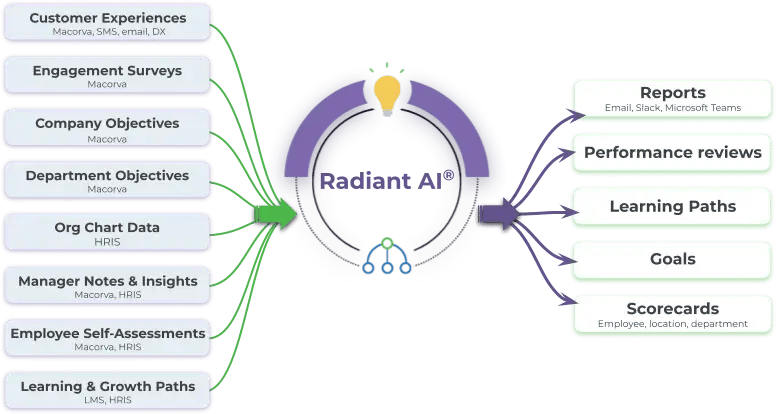 radiant ai data warehouse diagram