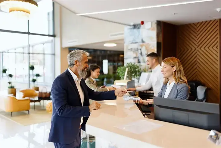 hospitality guest check-in